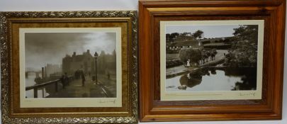 'Pier Road, Whitby' and 'Lealhom Hall Farm, Lealhome',