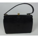 Clothing & Accessories - Mappin & Webb snakeskin effect leather handbag Condition Report