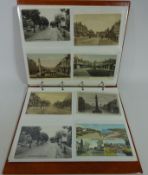 Postcards - Album of 19th Century and later Guisborough postcards,