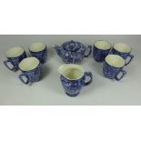 Ringtons tea service, includes six mugs,