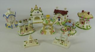 Nine Coalport Cottages and other Coalport houses including 'Park Lodge' and 'Temple House' (9)