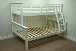 White finish bunk bed with ladders Condition Report <a href='//www.