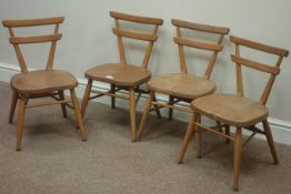 Four Ercol mid 20th century child's elm and beech chairs Condition Report <a