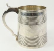 George III silver mug,