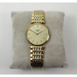 Gentleman's Longines gold-plated and steel quartz wristwatch 'La Grande Classique de Longines' L4