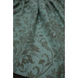 Pair of lined curtains,