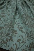 Pair of lined curtains,