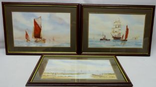 'A Clipper Leaves Scarborough', 'South Bay' and 'North Sea Craft',