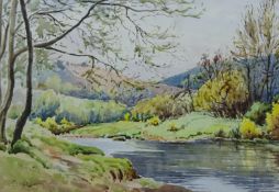 'The Derwent at Hilla Green Hackness',