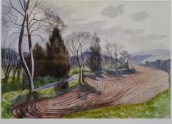 Landscape Near Hadleigh', limited edition colour print no.