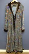 Clothing & Accessories - Vintage designer evening velvet gown by Kaat Tilley,