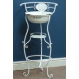 Le Bain wrought metal wash stand Condition Report <a href='//www.davidduggleby.