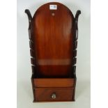 Victorian Mahogany pipe rack, H59cm Condition Report <a href='//www.