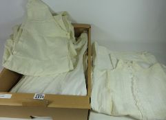 Clothing & Accessories - Victorian and early 20th Century night gowns and under garments in one box