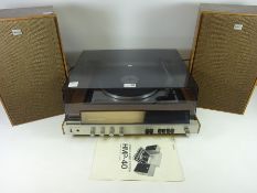 Sony stereo music system HMP-40, Garrard SP 25 MK IV,