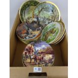 Border Fine Arts collectors plates, Royal Grafton,