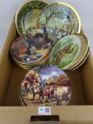 Border Fine Arts collectors plates, Royal Grafton,