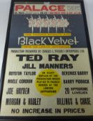 Original 'Palace Theatre' 1950's poster featuring Ted Ray,