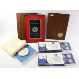 United States Mint five state quarters proof sets 1999 and 2000,