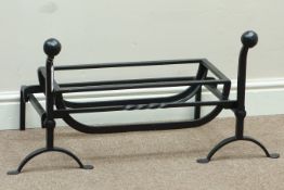 Wrought metal fire basket Condition Report <a href='//www.davidduggleby.