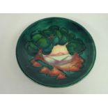Moorcroft 'Forest Glade' pattern pin dish D10.