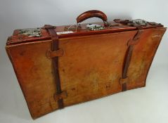 Vintage leather suitcase Condition Report <a href='//www.davidduggleby.