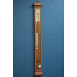 Torricelli mercury barometer, H103cm CLOCKS & BAROMETERS - as we are not a retailer,