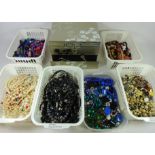 Large collection of costume jewellery and jewellery box Condition Report <a