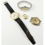 Zenith Gents manual wristwatch, in box, Roamer stainless steel wristwatch,