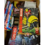 Collection of 2000AD, Judge Dredd 1980's annuals, Mega Special No 1 - Dated 1988.