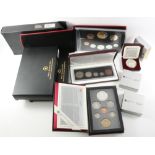 Royal Canadian Mint 1994, 2008 - 2010 proof sets,