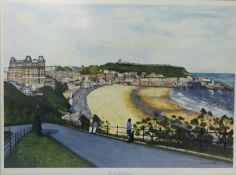 'The Soul of Scarborough' colour print after D.