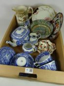 Spode 'Italian' teaware, Mason ceramics, Royal Doulton series ware bowl,