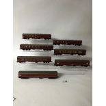 Hornby OO Gauge Rolling Stock: Midland Region Brake, Sleeping, Restaurant Cars, Composite Coaches,