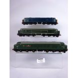 Bachmann Class 44 Diesel locos BR Blue 'Penyghent' 44008, Class 44 BR Green 'Scafell Pike' 44001,