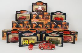 Matchbox Models of Yesteryear Diecast Fire Engine Series models,