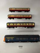 Hornby OO Gauge Rolling Stock: Ex-LNER BR Corridor Brake & 3rd Class Coaches,