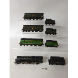 Hornby OO Gauge West Country Class Locos 'Wilton' 34041 'Weymouth' 34091, 'Clovelly' 34037,