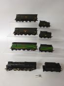 Hornby OO Gauge West Country Class Locos 'Wilton' 34041 'Weymouth' 34091, 'Clovelly' 34037,