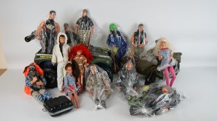 Action Man and other figures,