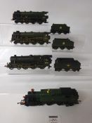 Hornby OO Gauge Locos Class 61XX GWR 5108, Class 5MT 44781 weathered,