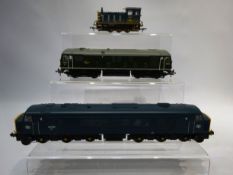 Bachmann Class 24 Diesel locos BR Green Bo Bo D5013, Class 46 BR Blue 46053,