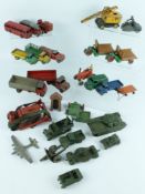 Dinky Diecast models: Trojan 'Chivers Jelly' Van, Supertoys Guy four ton lorry, Austin lorry,