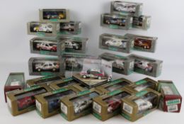Vitesse Diecast Rally car models including Sierra, Lancia, Opel Ferrari,
