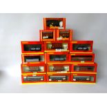 Hornby OO Gauge Rolling Stock: a collection including Vented & Meat Vans, Tankers etc , boxed,