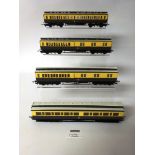 Hornby OO Gauge Rolling Stock: GWR Clerestory Brake Coach & 3rd Class Coach,