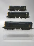 Bachmann Class 20 Diesel locos BR Blue with indicator discs 20052 and two with indicator box panels