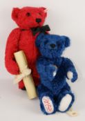 Steiff Himbeer Teddy Bears 1995 Ltd ed.