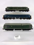 Bachmann Class 45 Diesel locos BR Green, 'Royal Artilleryman' D67 & BR Blue with white roof 114,