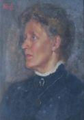 R Crosby Smith (Early 20th century): 'Portrait of Mrs H D Widdowson',